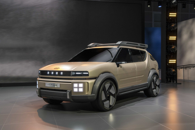 '2024 LA 오토쇼' 현대차 부스에 전시된 이니시움. 현대차 제공